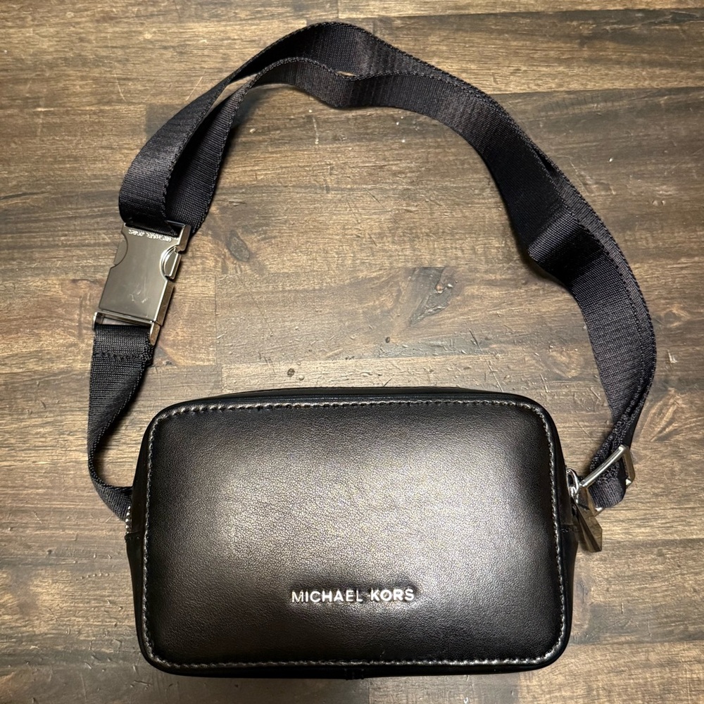 Michael Kors Black Belt Bag